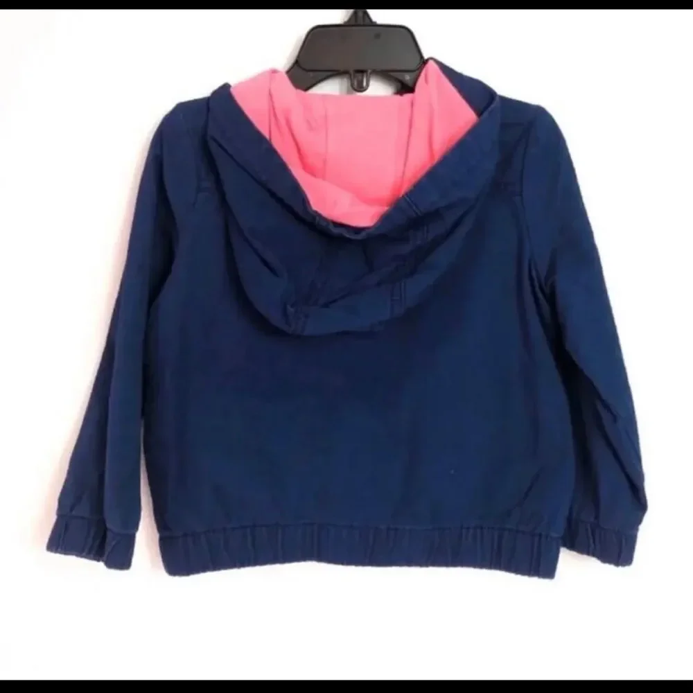 Oshkosh Navy Blue & Punk shooting star jacket 18-24 month NWT